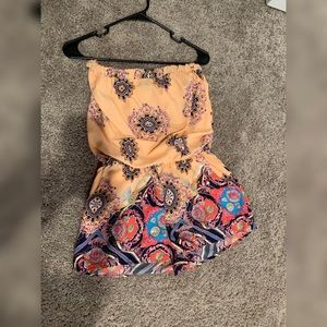 🚫🚫SOLD🚫🚫Patterned Boutique Romper